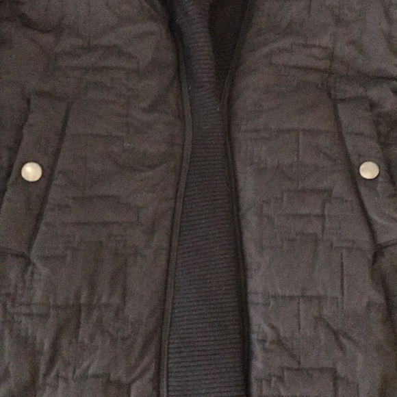 HUSSEIN CHALAYAN Twist Collar Quilted Coat - Picture 4 of 12